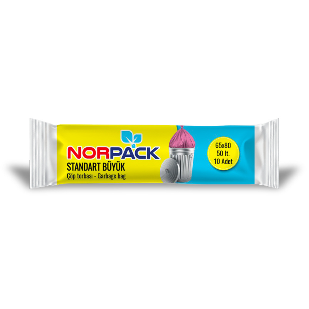 NorPack Standard Garbage Bags 50L (10 Bags) by Farmacias Savia