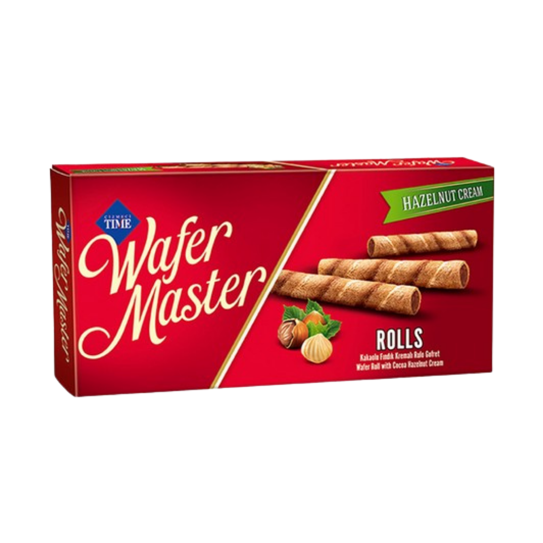 Hazelnut Wafer Rolls (2.29oz) by Farmacias Savia