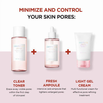 Madagascar Centella Poremizing Light Gel Cream 2.53 Fl.Oz (75Ml) | Tightens Pores | Soothes Irritated Skin by Korean Skin Care
