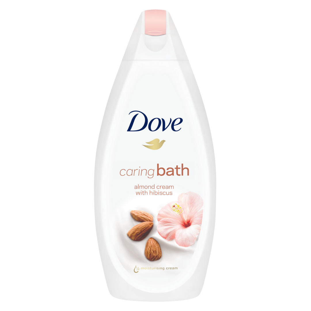 Dove Caring Bath Almond Cream with Hibiscus (15.2oz) by Farmacias Savia