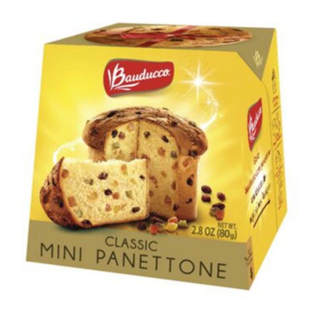 Mini Panettone Fruit Italian Cake (2.8oz) by Farmacias Savia