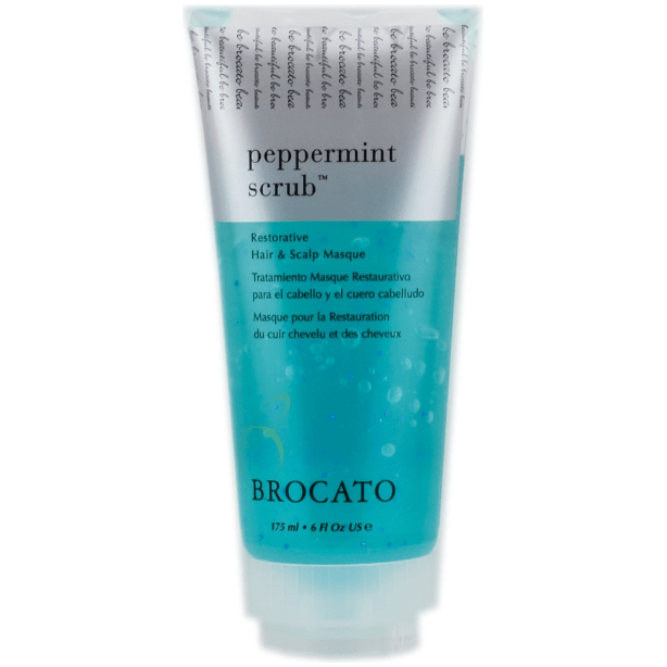 Brocato Peppermint Scrub Restorative Hair &amp; Scalp Masque 175ml by Pasteur Pharmacy