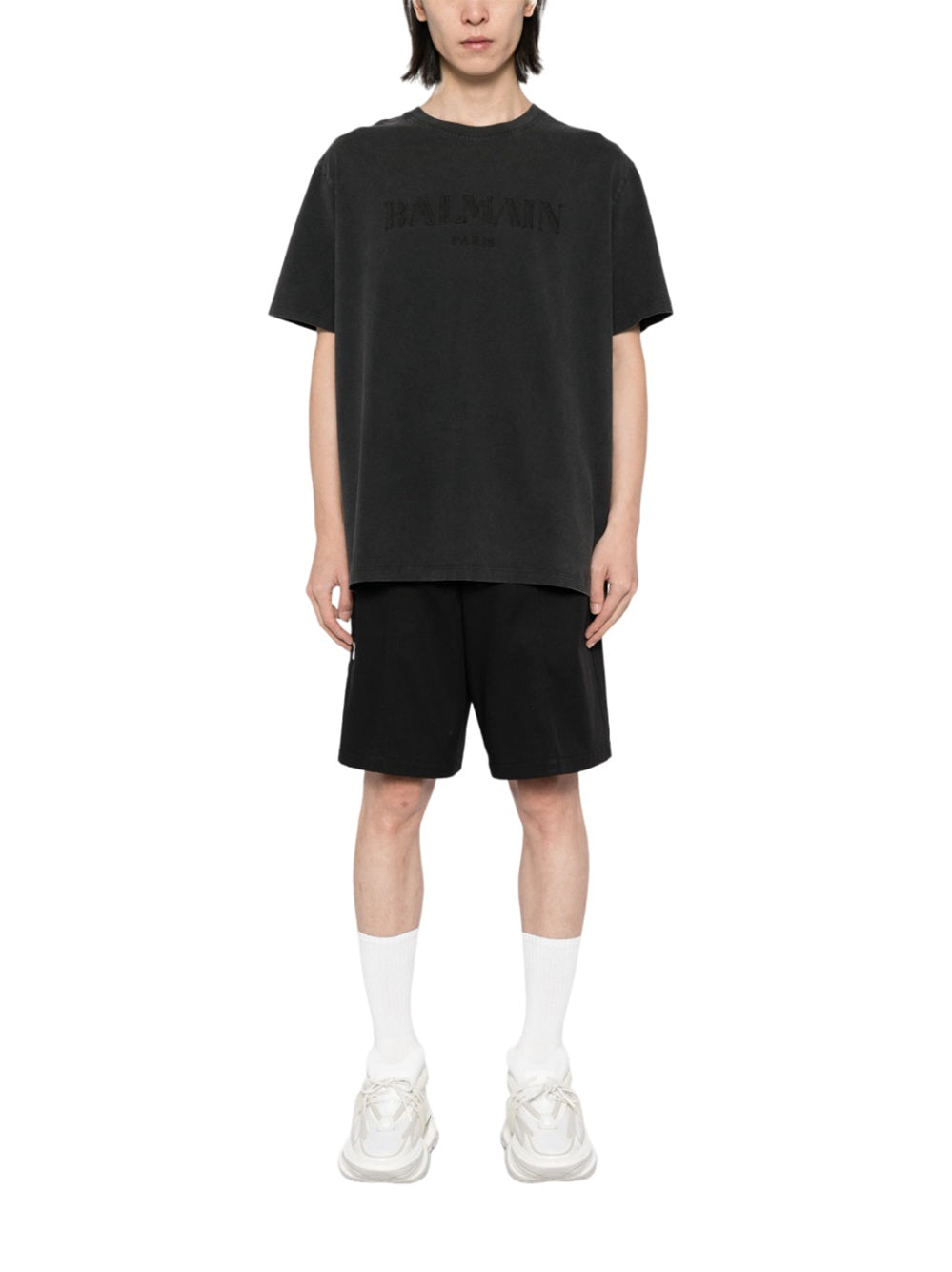 Balmain Men T-Shirt With Vintage Balmain Embroidery by Luosophy
