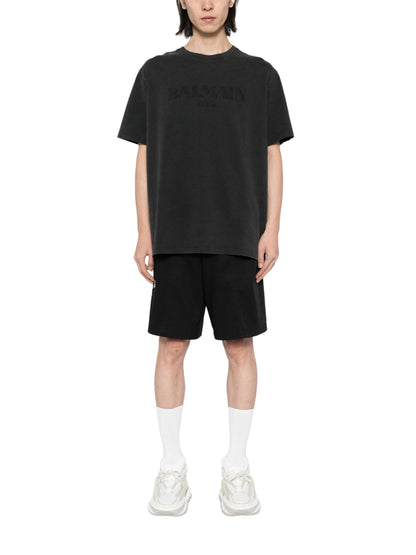 Balmain Men T-Shirt With Vintage Balmain Embroidery by Luosophy