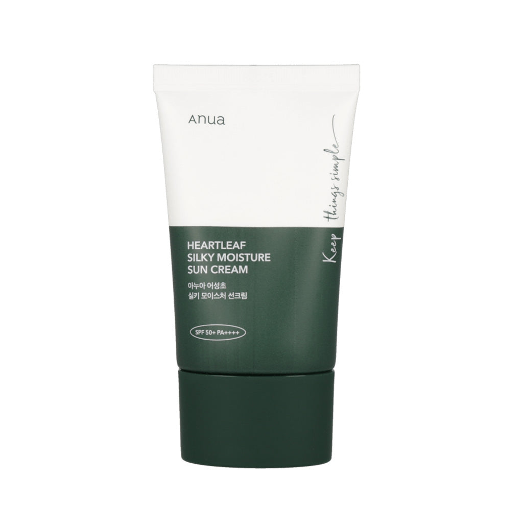 ANUA Heartleaf Silky Moisture Sun Cream by AsiaBeautyMall