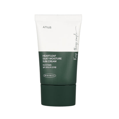 ANUA Heartleaf Silky Moisture Sun Cream by AsiaBeautyMall