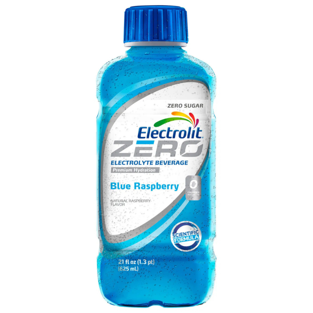 Electrolit Zero Blue Raspberry Electrolyte Drink (21oz) by Farmacias Savia