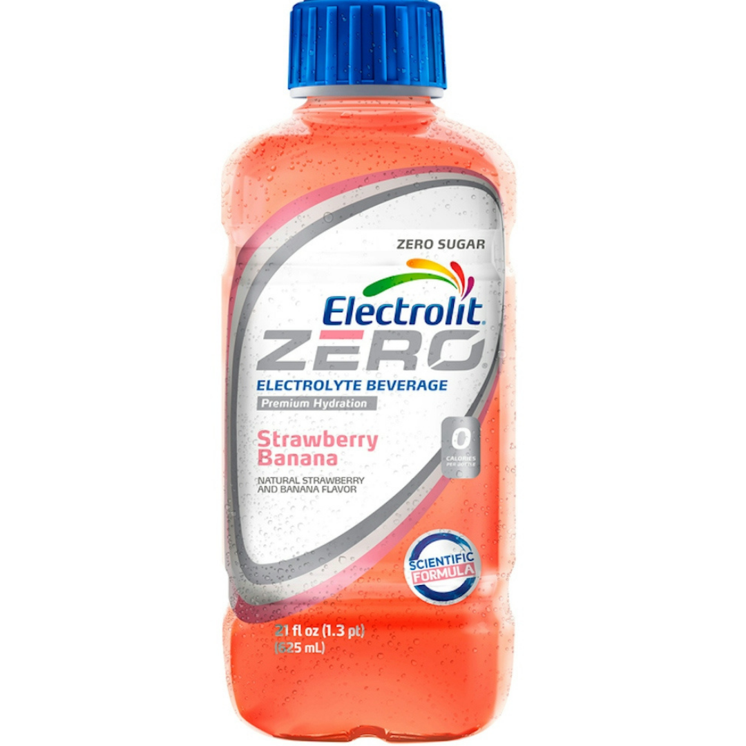 Electrolit Zero Strawberry Banana Electrolyte Drink (21oz) by Farmacias Savia