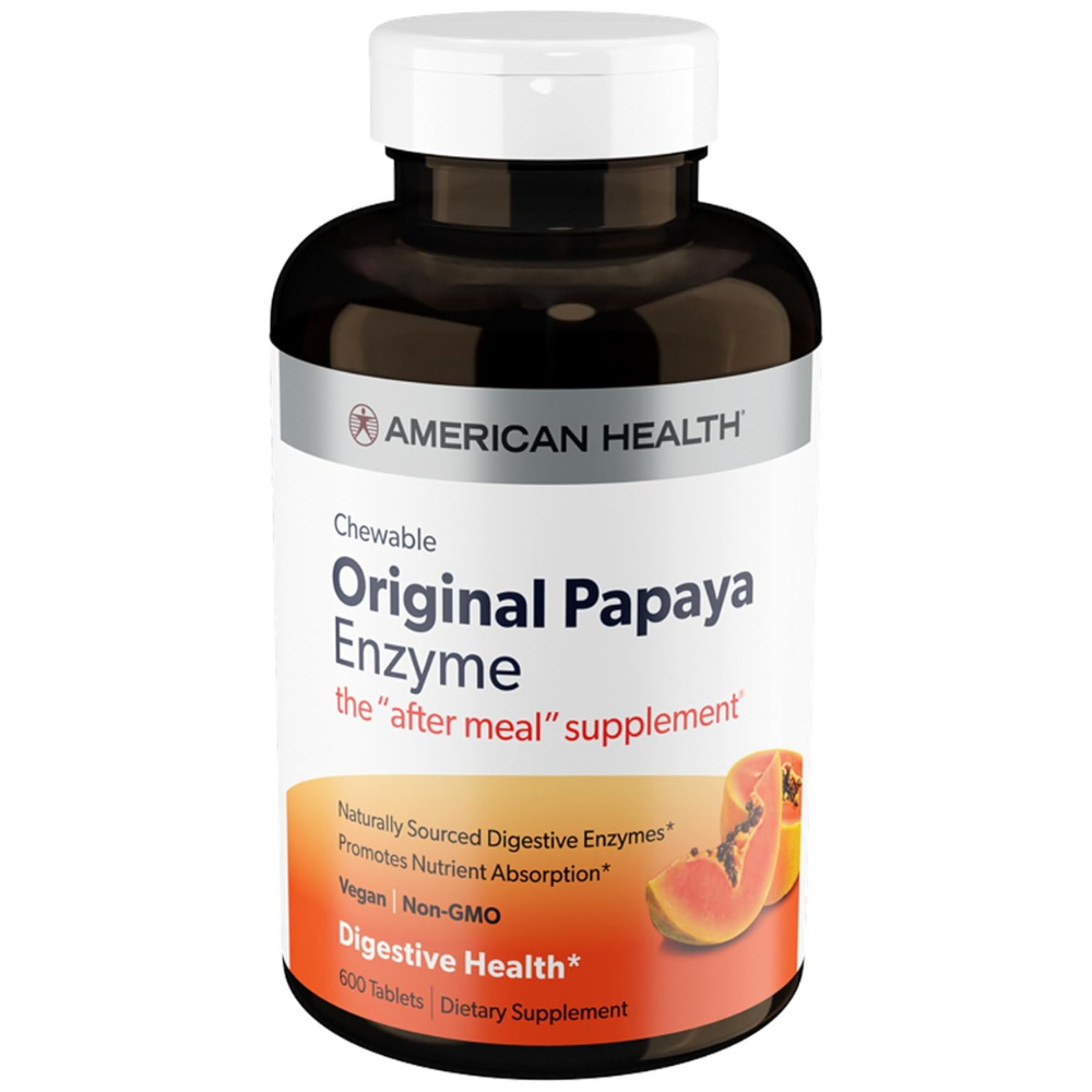 American Health Chewable Original Papaya Enzyme by Farmacias Savia
