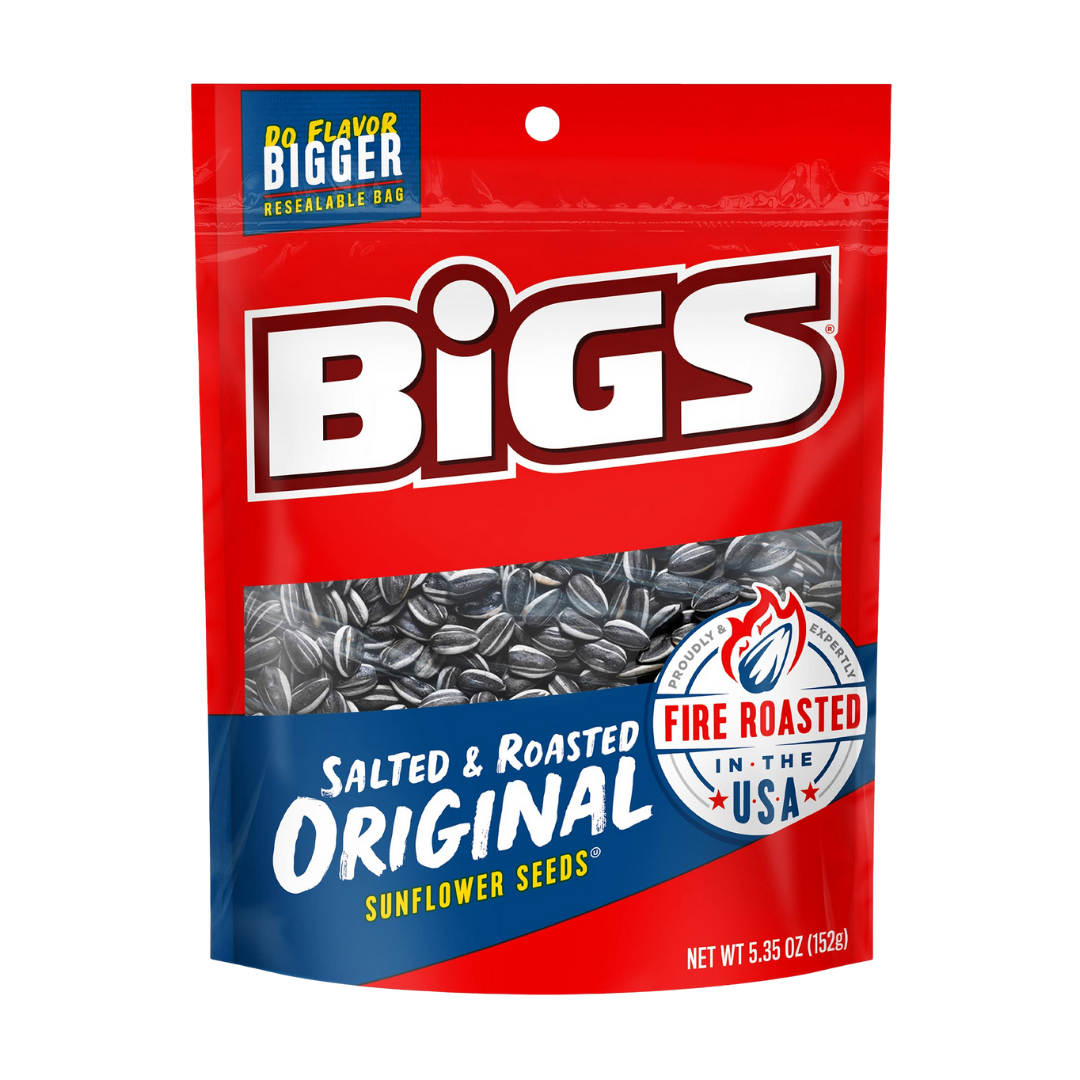 BIGS Sunflower Seeds Original Salt (5.35oz) by Farmacias Savia