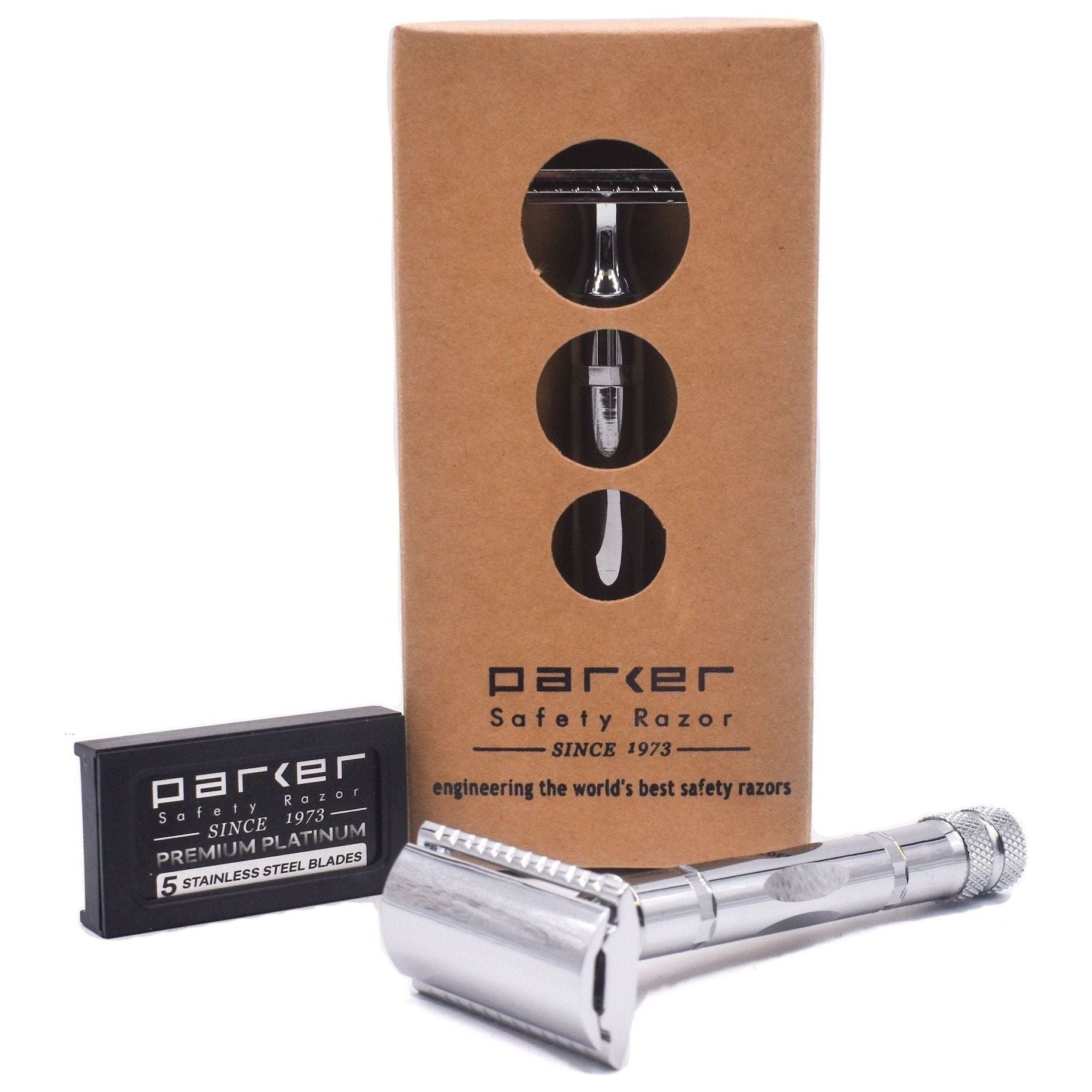Parker 89r Three Piece Safety Razor by Pasteur Pharmacy