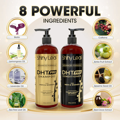 DHT Blocker Shampoo &amp; Conditioner Bundle by Shiny Leaf