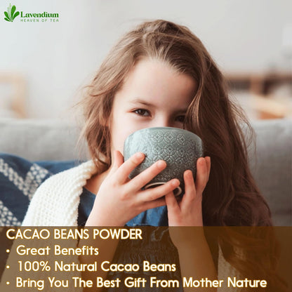 Cacao Powder, 25oz (1.56 lbs), 100% Natural &amp; Pure, Unsweetened, Rich Chocolate Flavor, Perfect for Baking &amp; Smoothies by FreshDrinkUS - Natural and Premium Herbal Tea