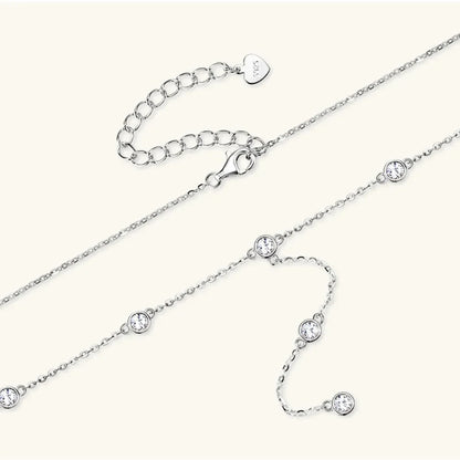 1.1 Carat Sparkala™ 925 Sterling Silver Necklace by Sparkala
