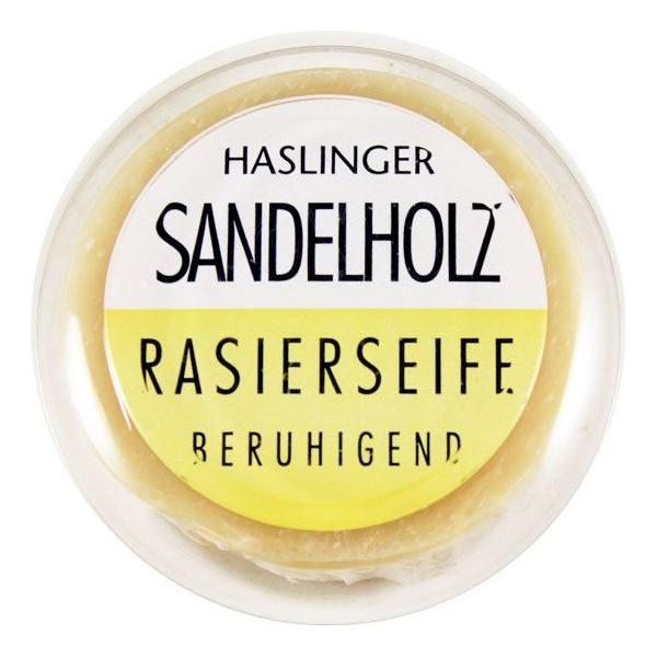 Haslinger Sandalwood Shave Soap in Case 60g by Pasteur Pharmacy