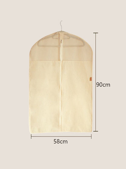 Linen Cotton Clear Window Dust-Proof Storage Bags by LINTICO