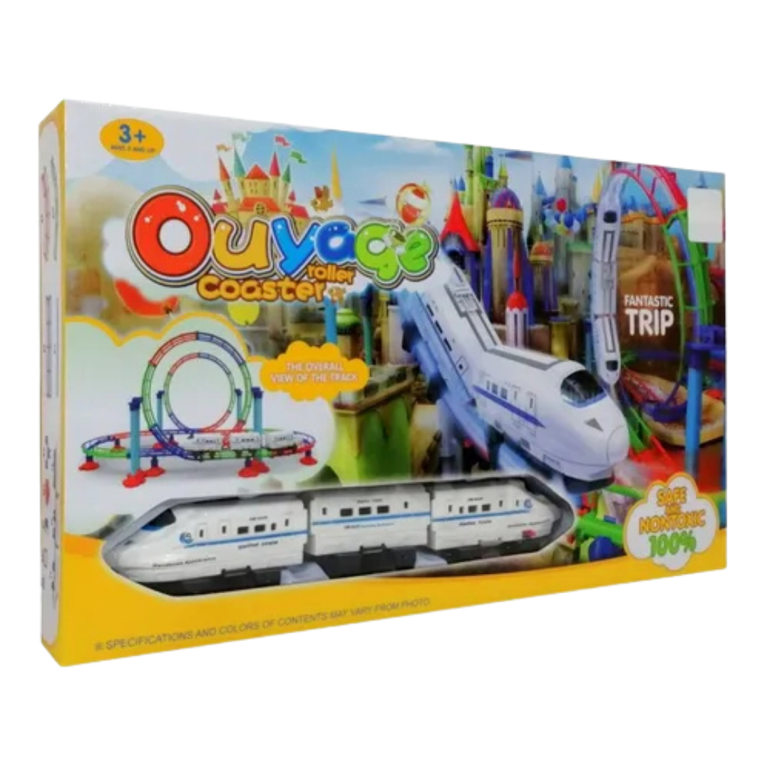 Ouyage Roller Coaster Fantastic Trip Toy Train Track Set by Farmacias Savia