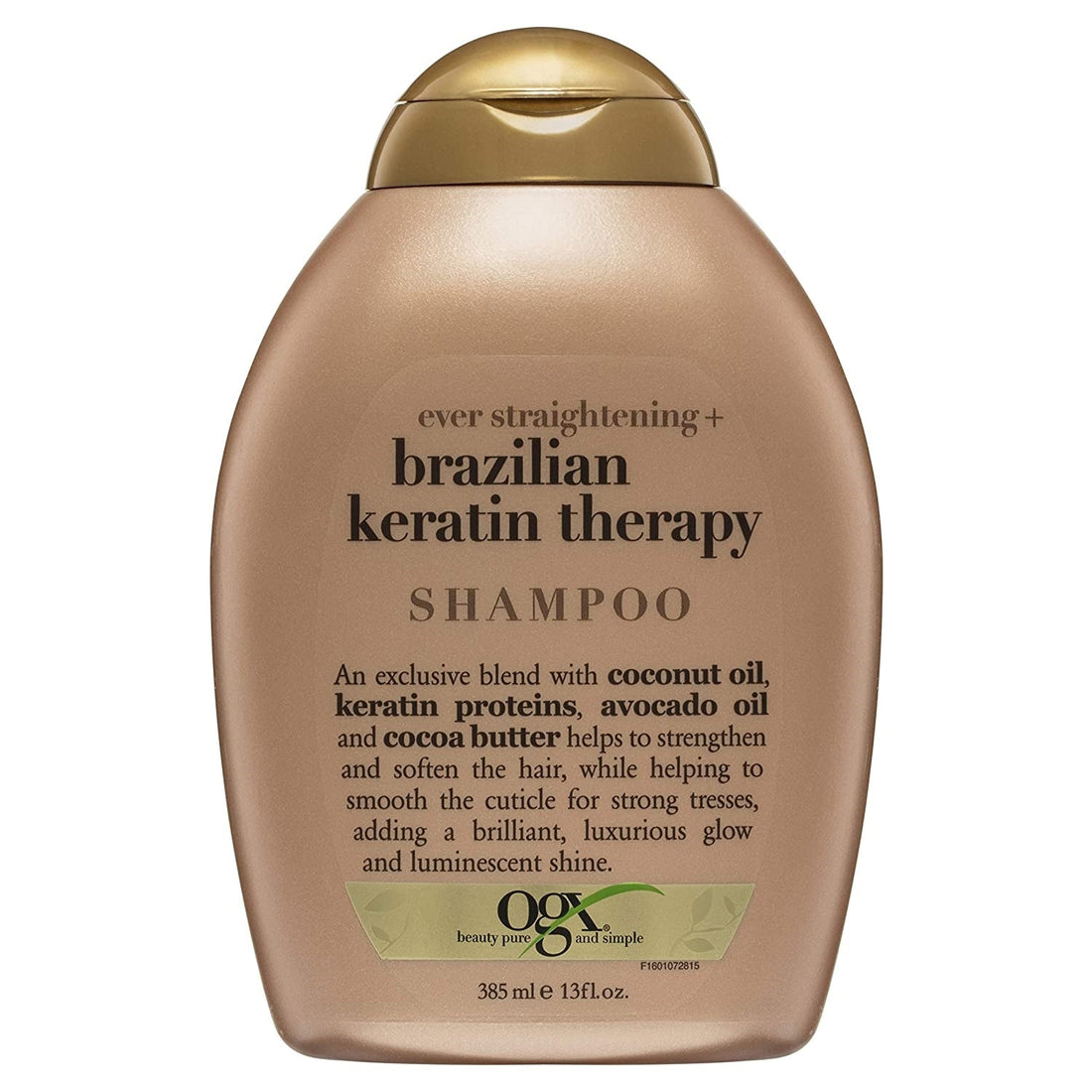 OGX Shampoo, Ever Strengthening + Brazilian Keratin Therapy 385 Ml by Pasteur Pharmacy