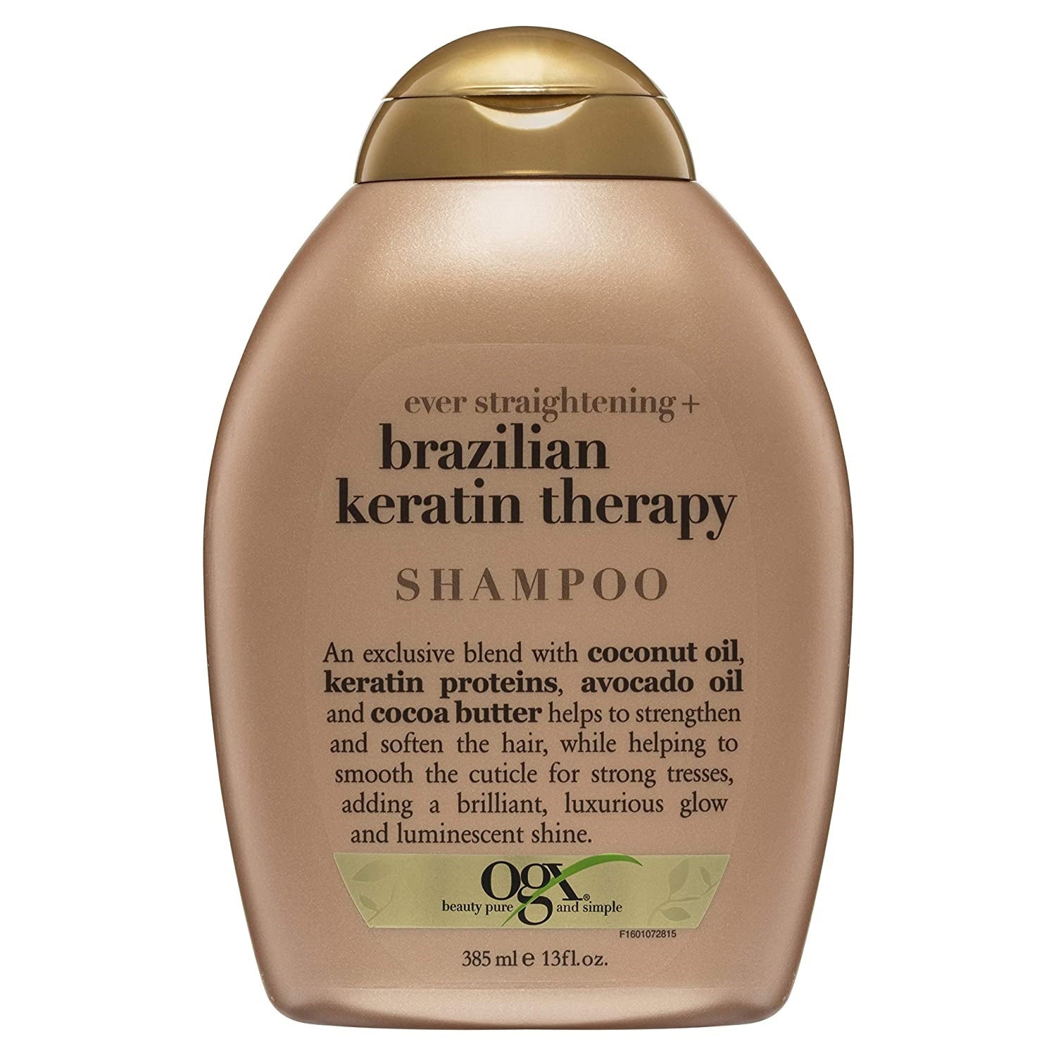 OGX Shampoo, Ever Strengthening + Brazilian Keratin Therapy 385 Ml by Pasteur Pharmacy