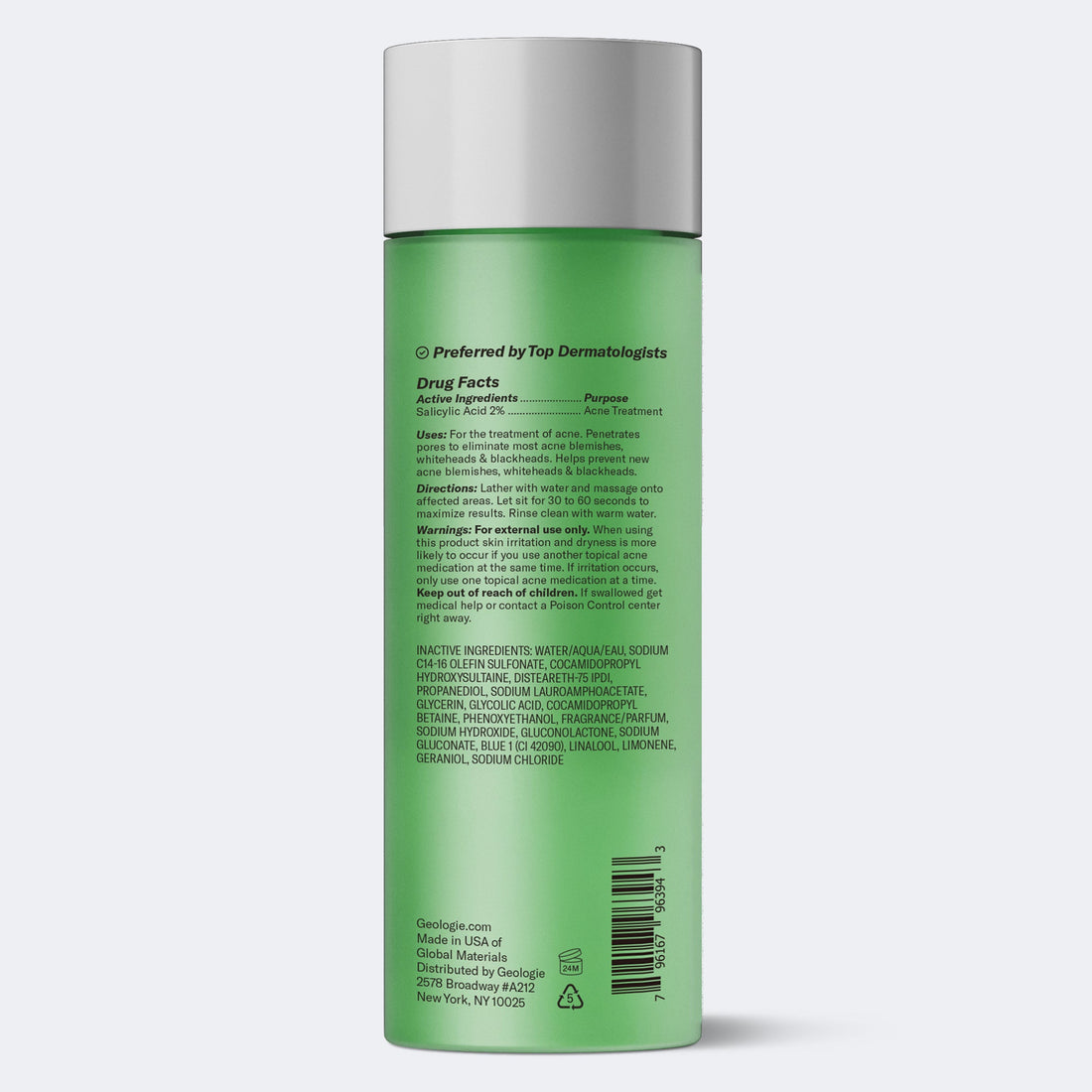 Acne Control Body Wash by Geologie