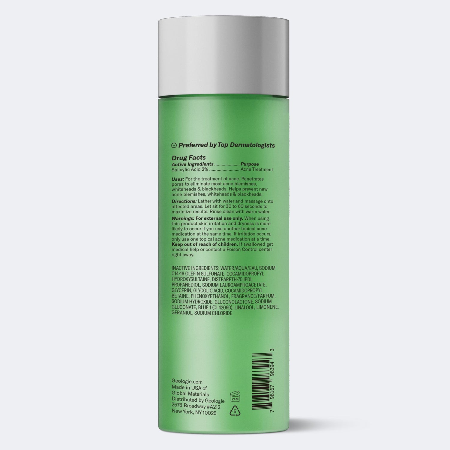 Acne Control Body Wash by Geologie