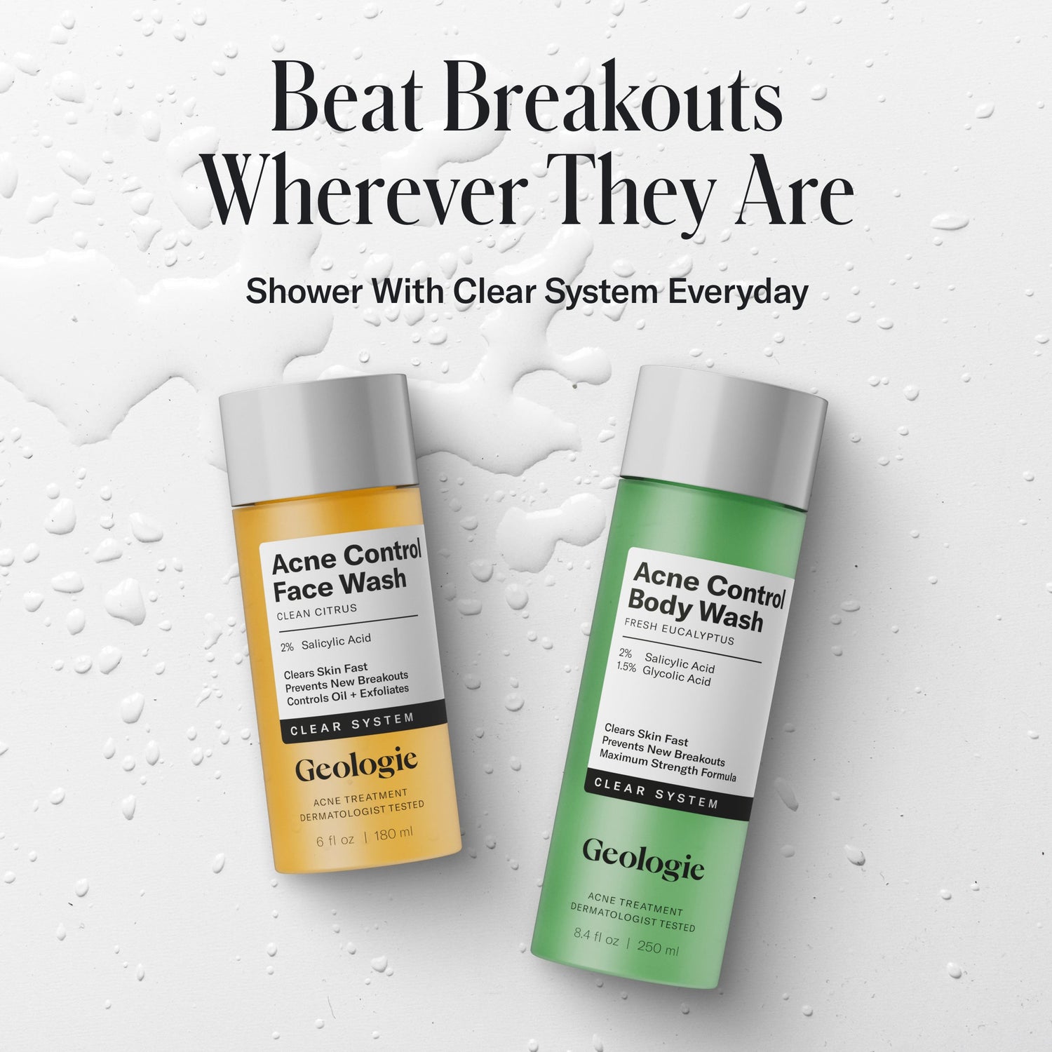 Acne Control Body Wash by Geologie