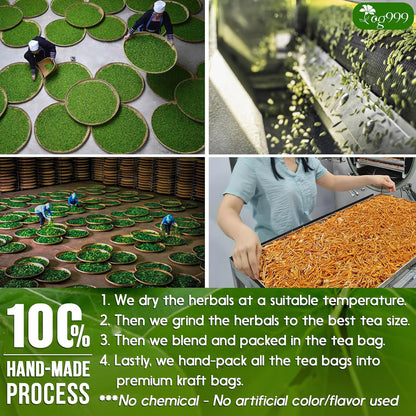 Premium Senna Peppermint Tea Bags. Relieves Constipation Natural Tea by FreshDrinkUS - Natural and Premium Herbal Tea