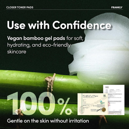 Frankly Closer Pore Tightening Toner Pads by AsiaBeautyMall