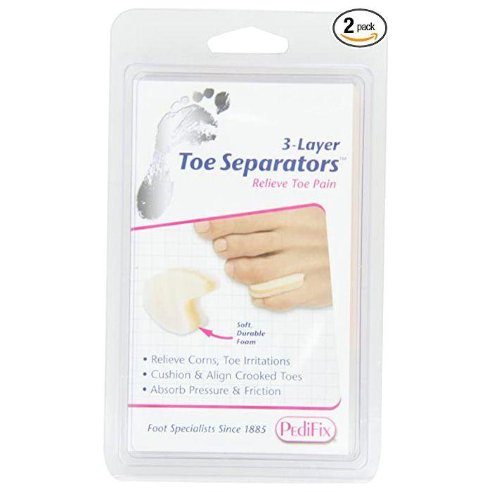 PediFix 3-Layer Toe Separators 6 count by Pasteur Pharmacy