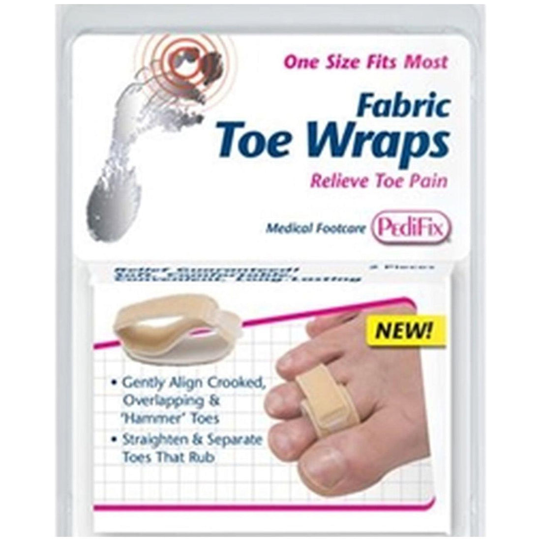 PediFix Comfort ToeWraps - One Size Fits Most by Pasteur Pharmacy