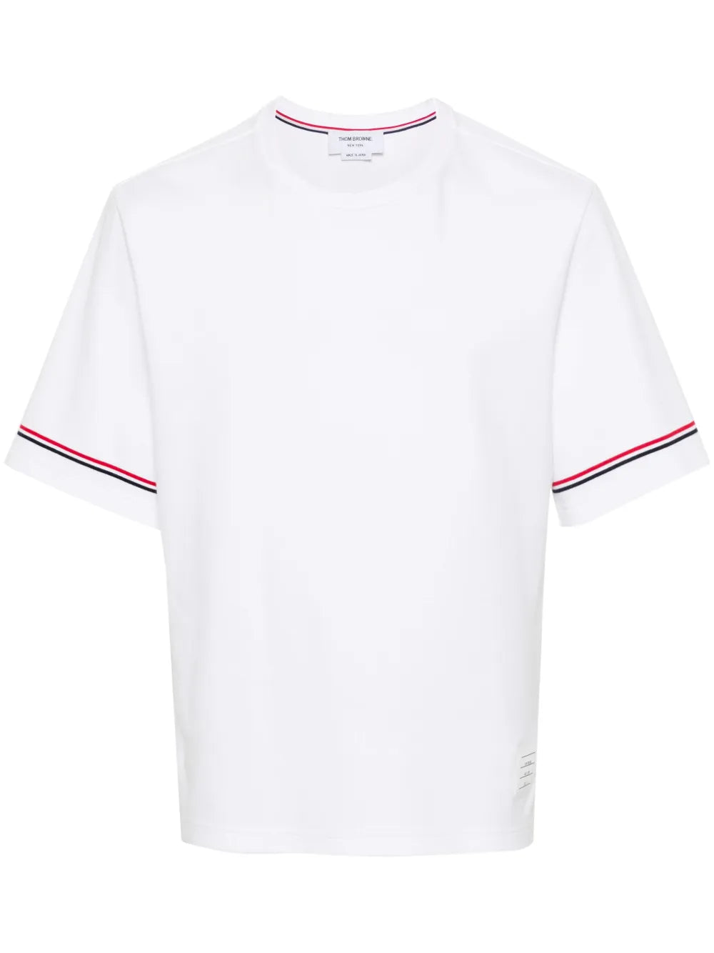Thom Browne Men Rwb Stripe T-Shirt by Luosophy