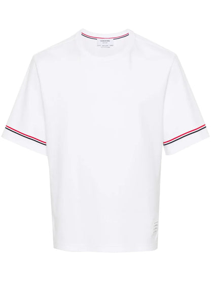 Thom Browne Men Rwb Stripe T-Shirt by Luosophy