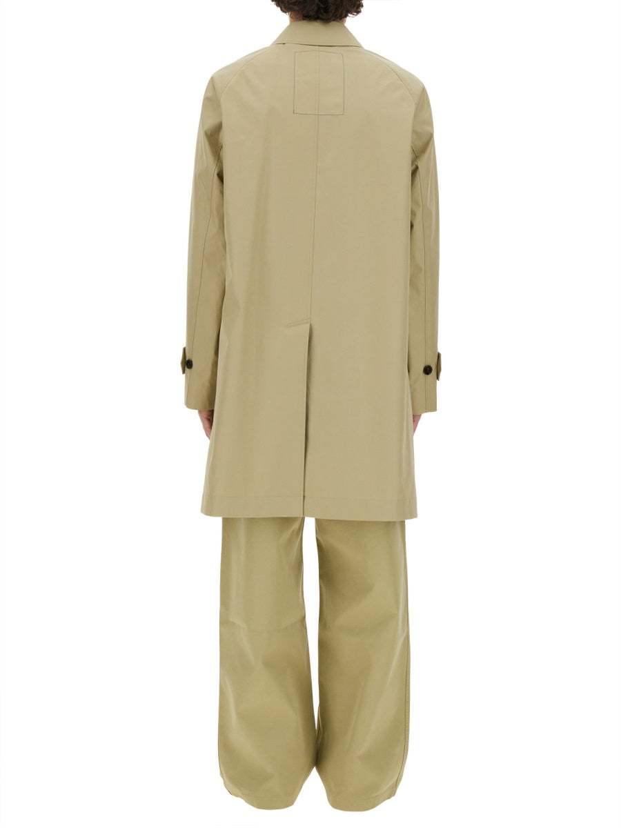 Burberry Men Cotton Trench Coat by Luosophy