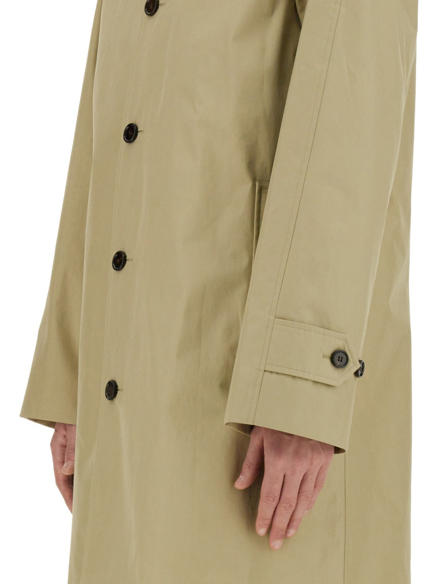 Burberry Men Cotton Trench Coat by Luosophy