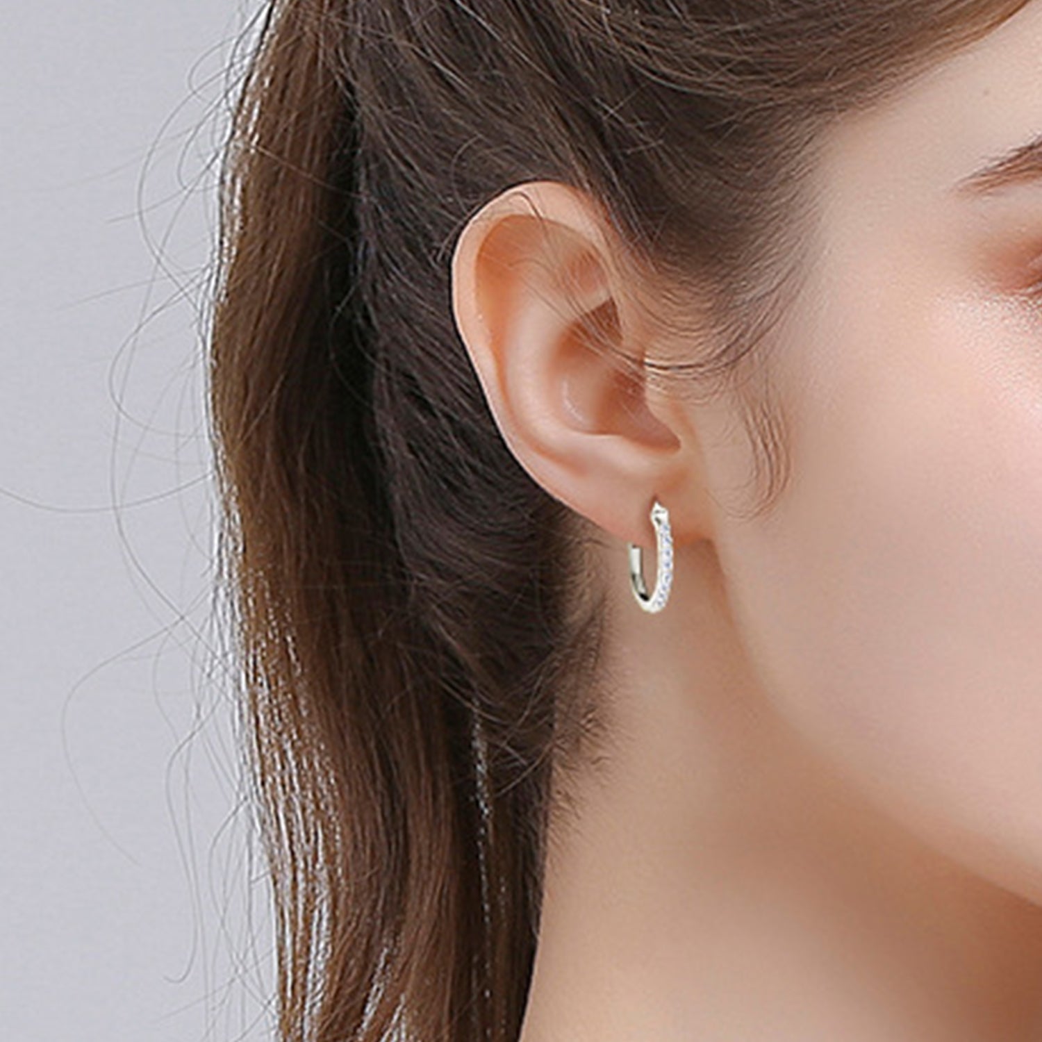 Pure Sterling Silver Sparkala™ Huggie Earrings by Sparkala