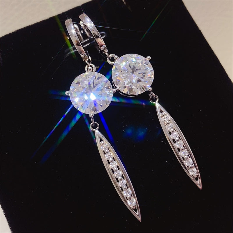 10 Carat Sparkala™ 925 Sterling Silver Earrings by Sparkala
