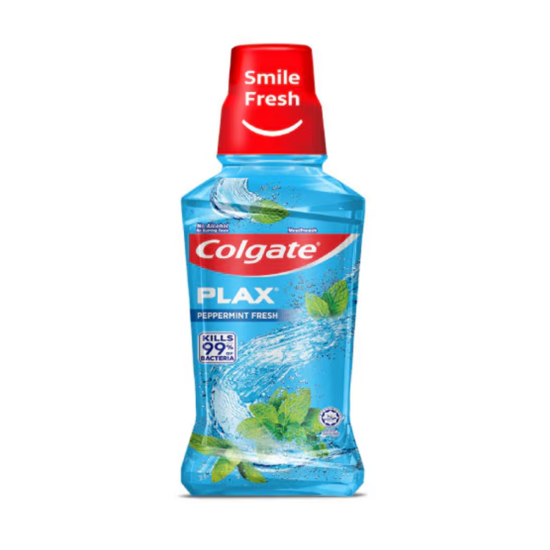 Colgate Plax Mouthwash Peppermint Fresh (25.4oz/750ml) by Farmacias Savia
