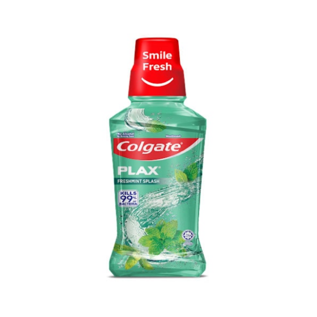 Colgate Plax Mouthwash Freshmint Splash (25.4oz/750ml) by Farmacias Savia
