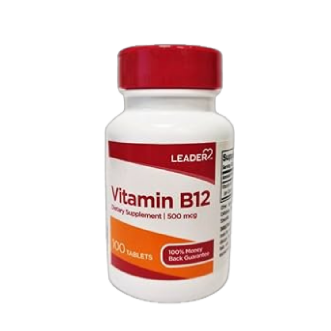 Leader Vitamin B12 Tablets (60 ct) by Farmacias Savia