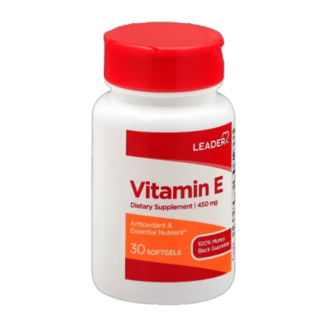 Leader Vitamin E 450 mg Softgels (30 ct) by Farmacias Savia