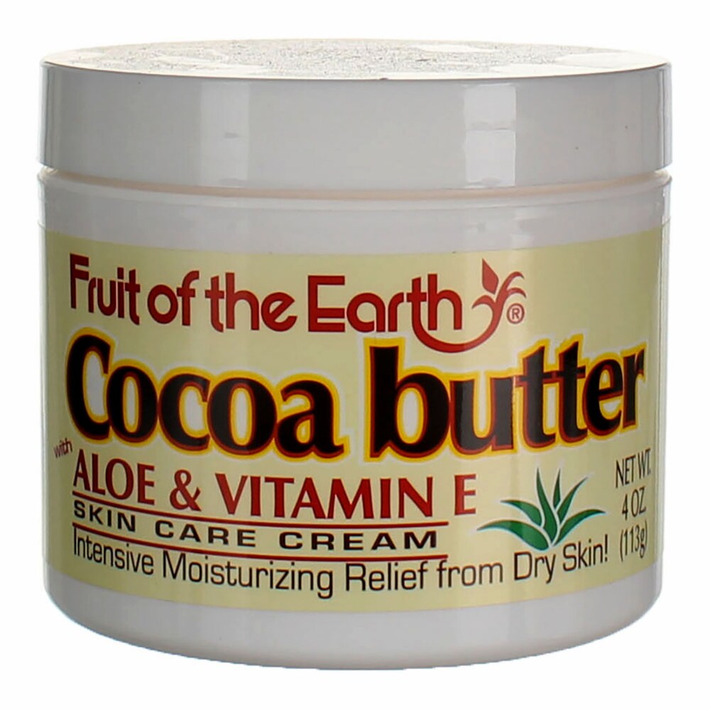 Fruit of the Earth Cocoa Butter Skin Care Cream 4 Oz by Pasteur Pharmacy
