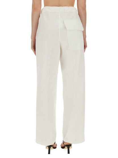 Victoria Beckham Women Wide Leg Pants by Luosophy