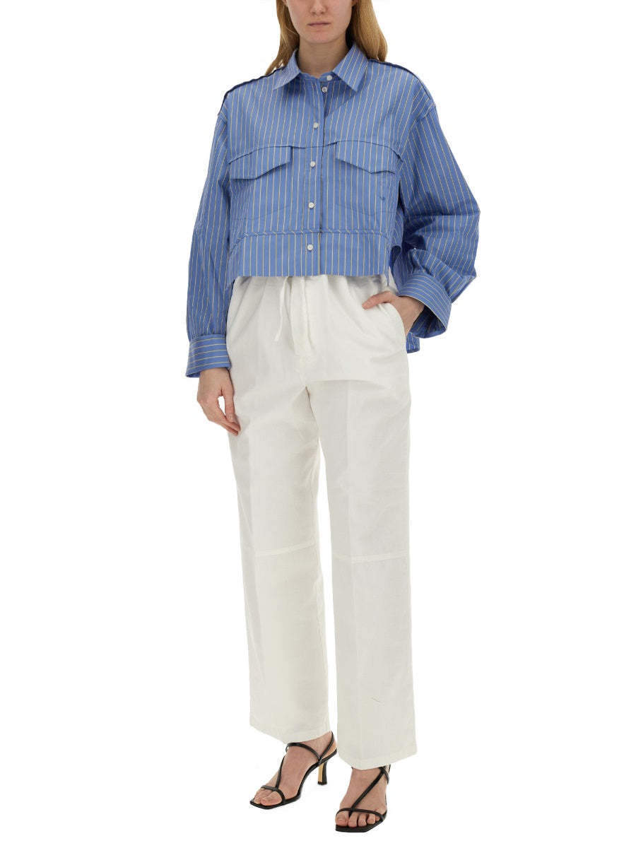 Victoria Beckham Women Wide Leg Pants by Luosophy