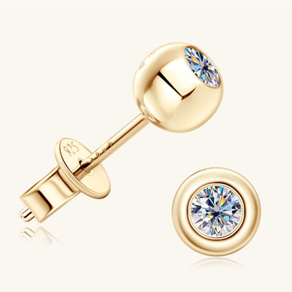 Sparkala™ Pure Sterling Silver Stud Earrings by Sparkala