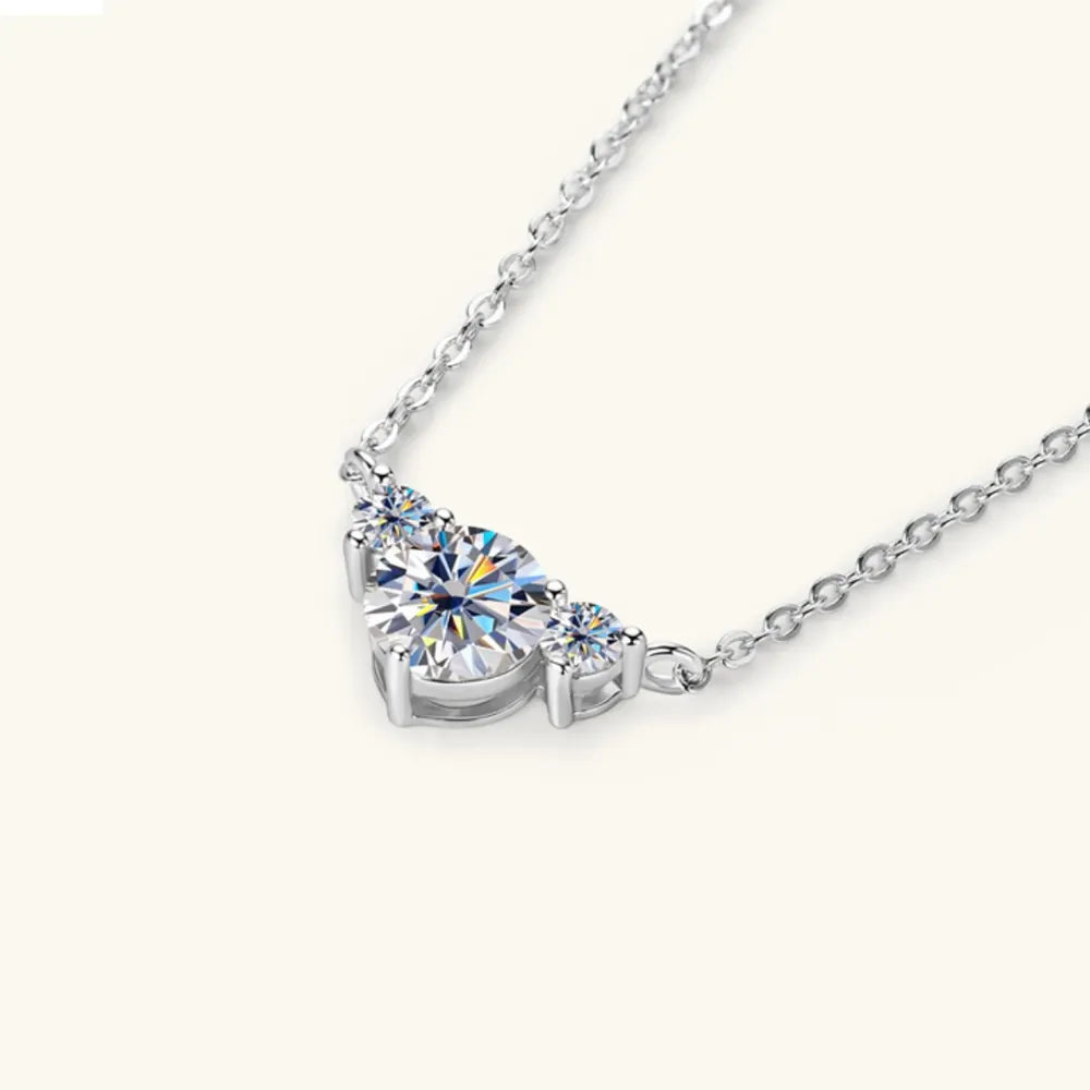 1.2 Carat Sparkala™ 925 Sterling Silver Necklace by Sparkala
