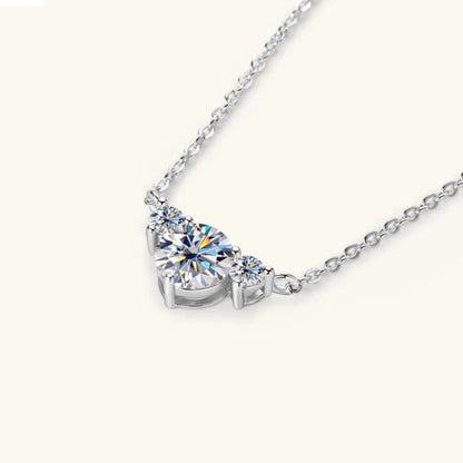 1.2 Carat Sparkala™ 925 Sterling Silver Necklace by Sparkala