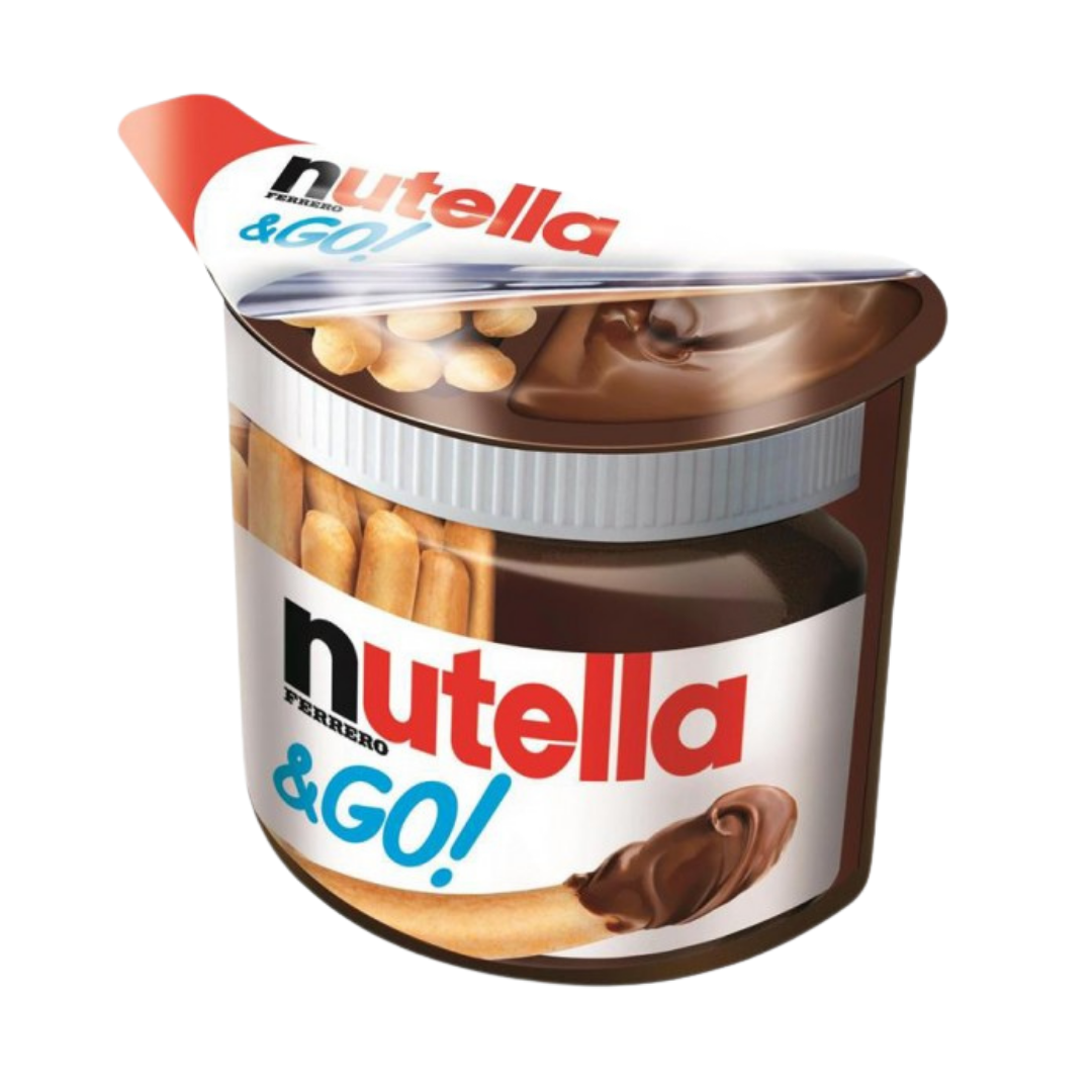 Nutella &amp; Go! Hazelnut Spread with Cocoa and Breadsticks (1.8oz) by Farmacias Savia