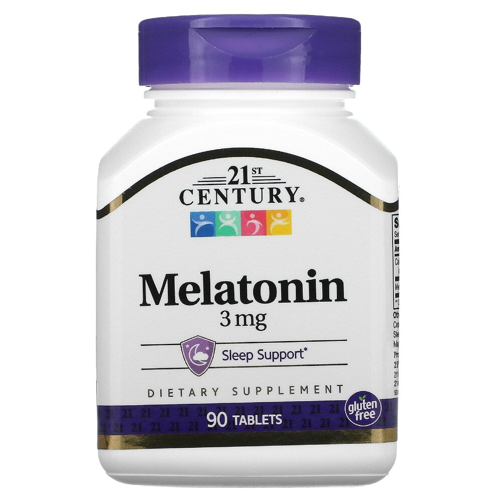 21st Century Melatonin 3 Mg, Tablets 60 Ct by Pasteur Pharmacy