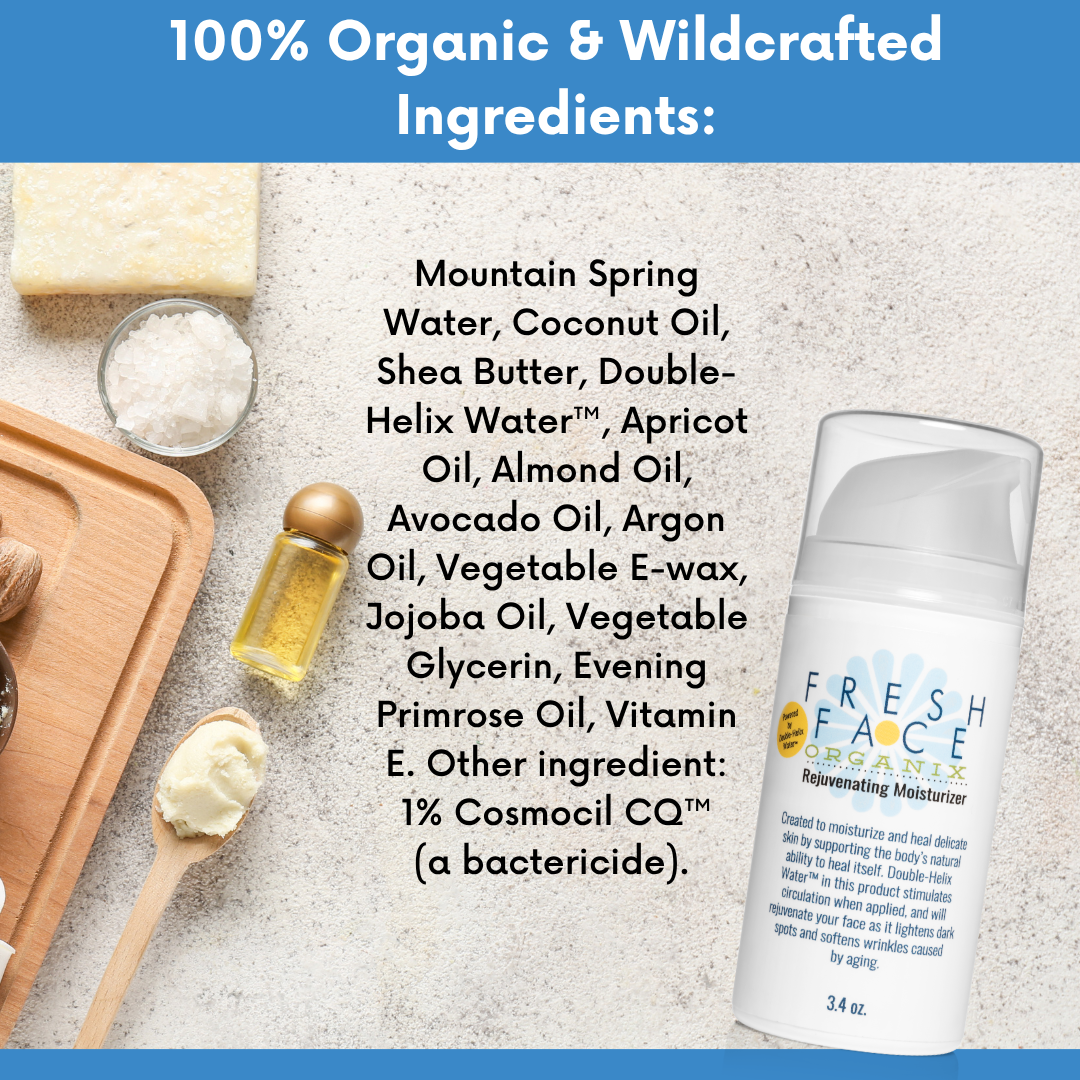 42 - Fresh Face Organix Rejuvenating Facial Moisturizer by COLEHERBALS LLC