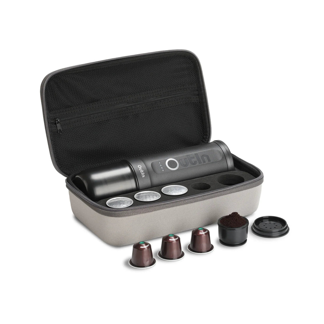 Traveler Espresso Gift Set (Space Grey) by OutIn